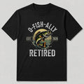 100% Cotton Largemouth Bass Fishing T-Shirt for Men — white front view with printed graphic