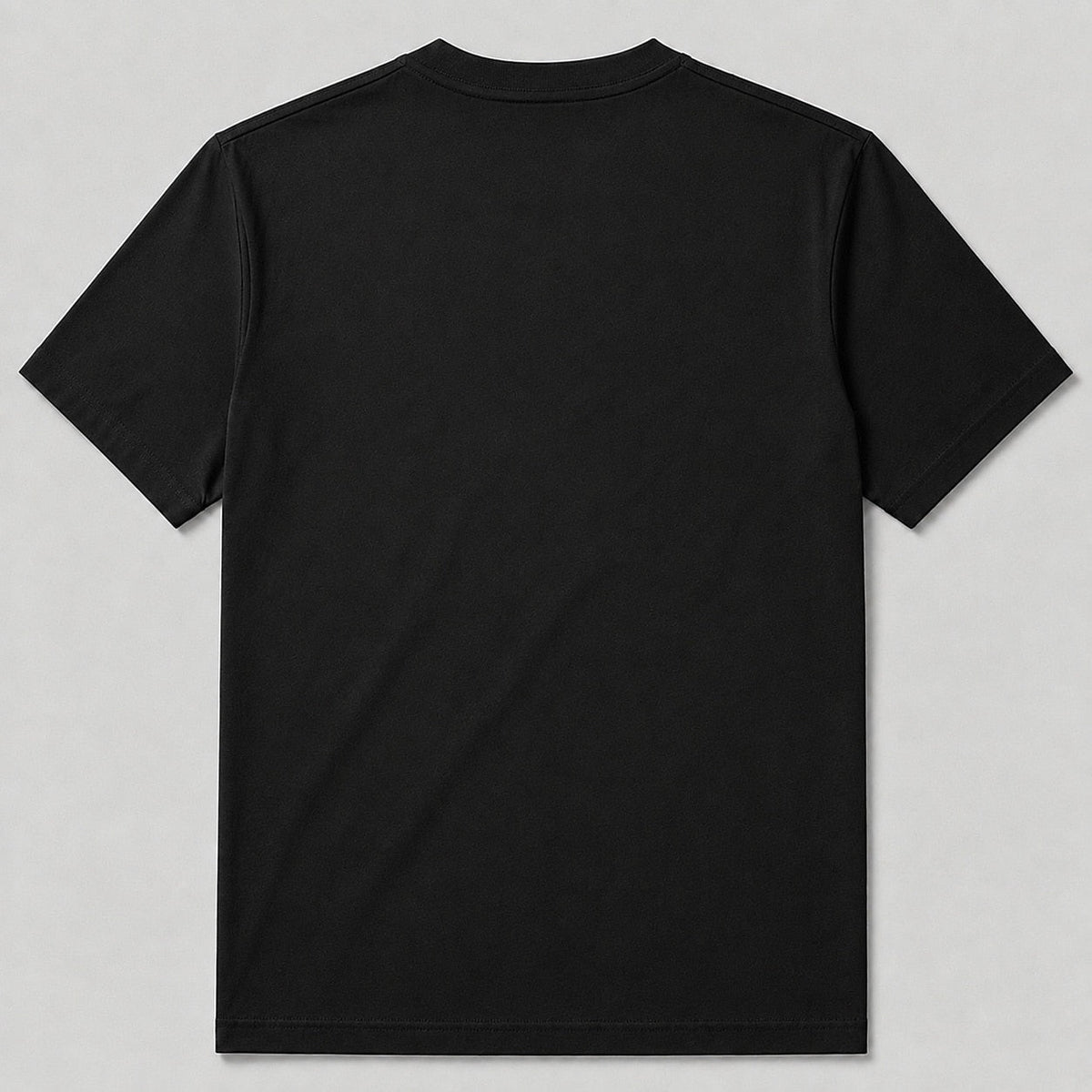 100% Cotton Retired Walleye Lake Fishing T-Shirt — white back view