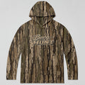 UPF 50+ Tree Bark Camo Hunting Hoodie for Men