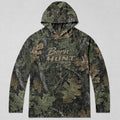 UPF 50+ Oak Leaf Camo Hunting Hoodie for Men
