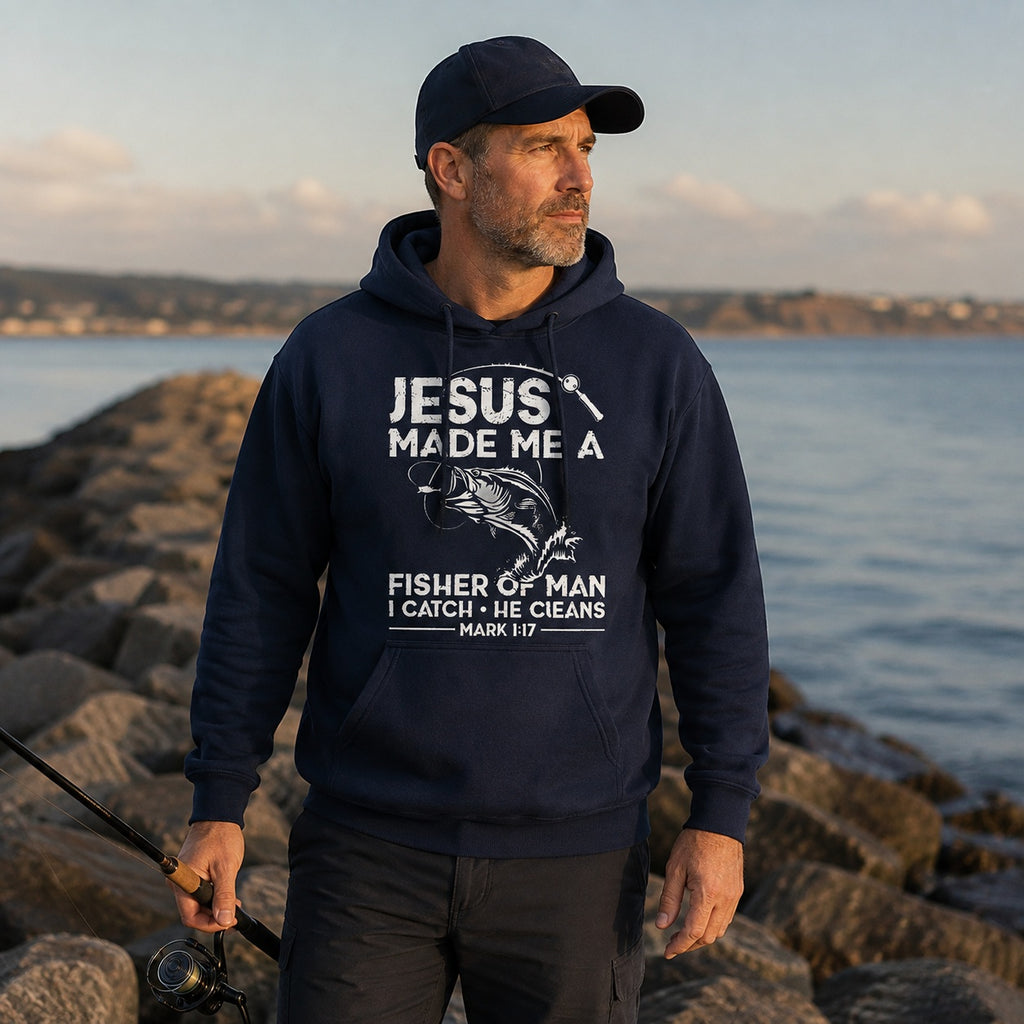 Big Bass Lake Life Hoodie for Men