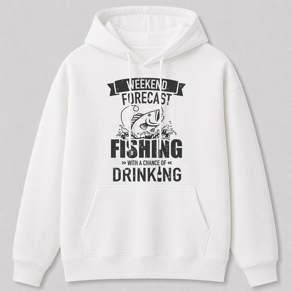 Largemouth Bass Fishing Hoodie - Lake Cabin Outdoorsman — navy front view with printed graphic