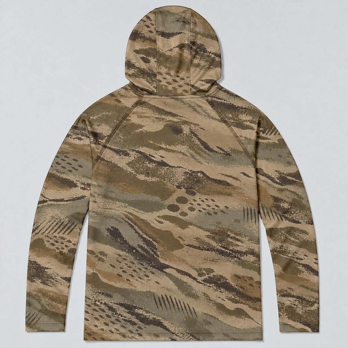 UPF 50+ Desert Camo Hunting Sun Hoodie