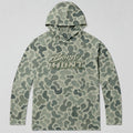 UPF 50+ Duck Camo Hunting Sun Protection Hoodie for Men