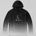 UPF 50+ Gradient Fishing Sun Protection Hoodie for Men