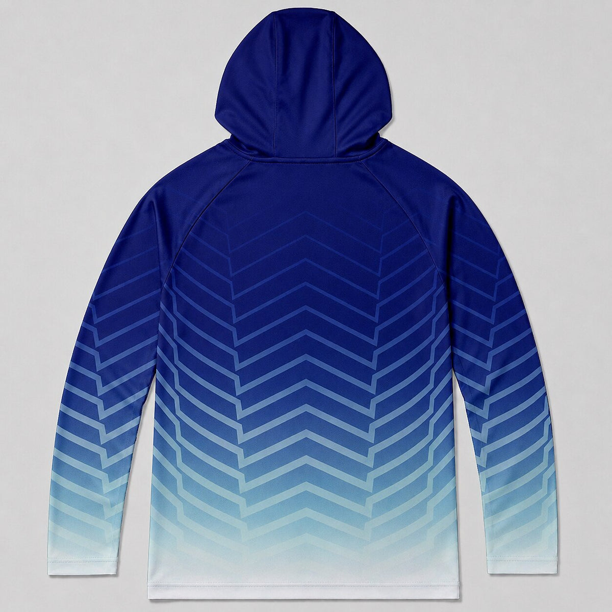 UPF 50+ Gradient Fishing Sun Protection Hoodie for Men