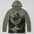UPF 50+ Bear Hunting Sun Protection Hoodie for Men