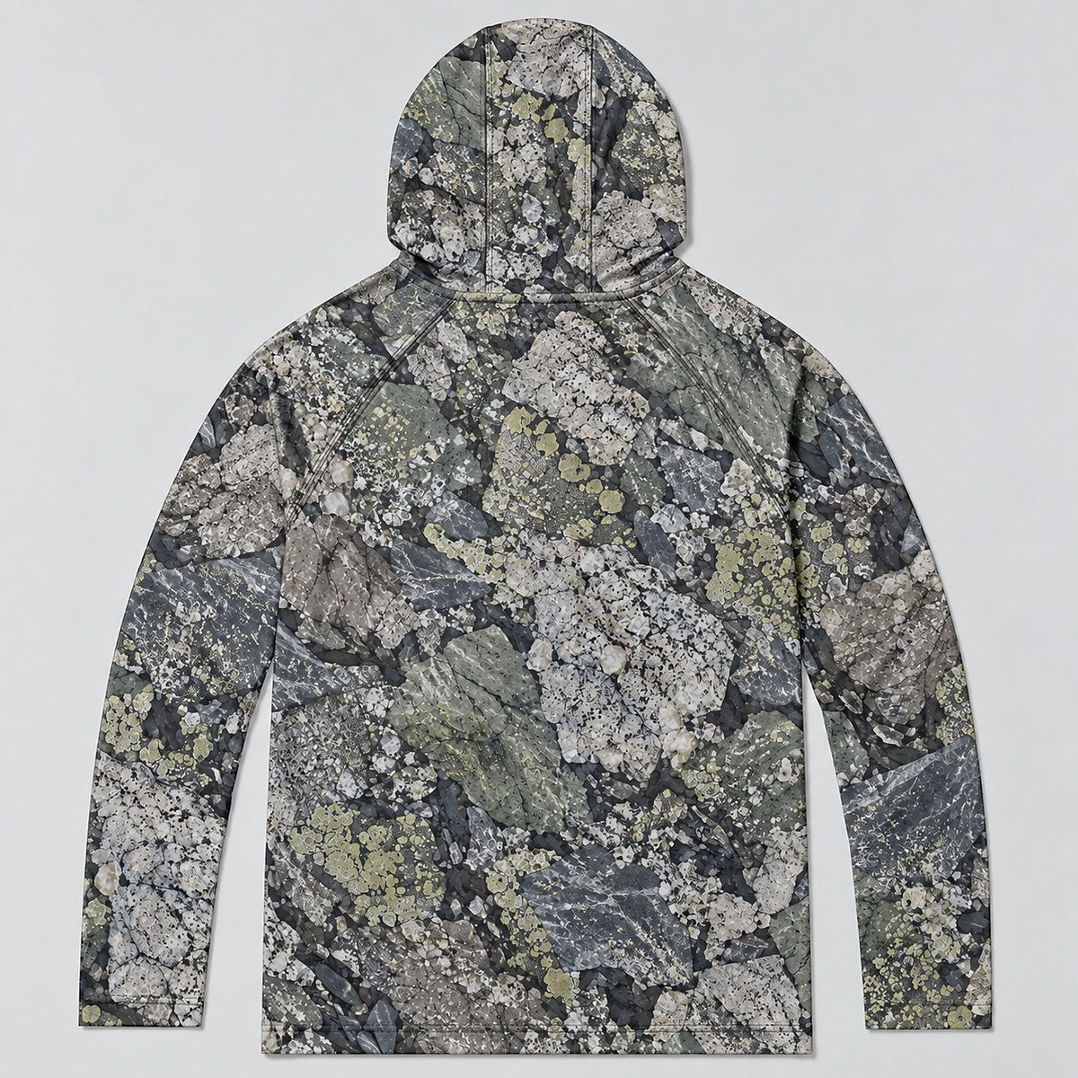 UPF 50+ Stay Wild Stone Camo Sun Hoodie