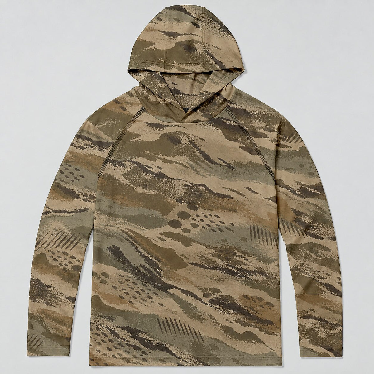 UPF 50+ Desert Camo Hunting Sun Hoodie