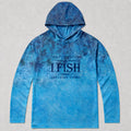 UPF 50+ Offshore Fishing Sun Protection Hoodie for Men - front product view