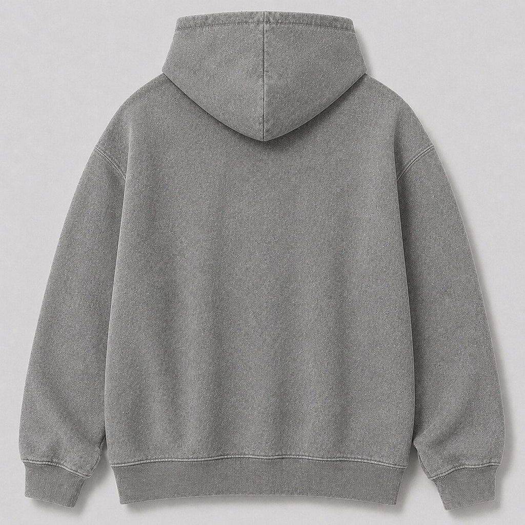 Washed Running Caribou Mountain Hunting Hoodie for Men - back product view