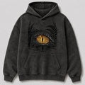 Washed Alligator Swamp Wildlife Hunting Graphic Hoodie